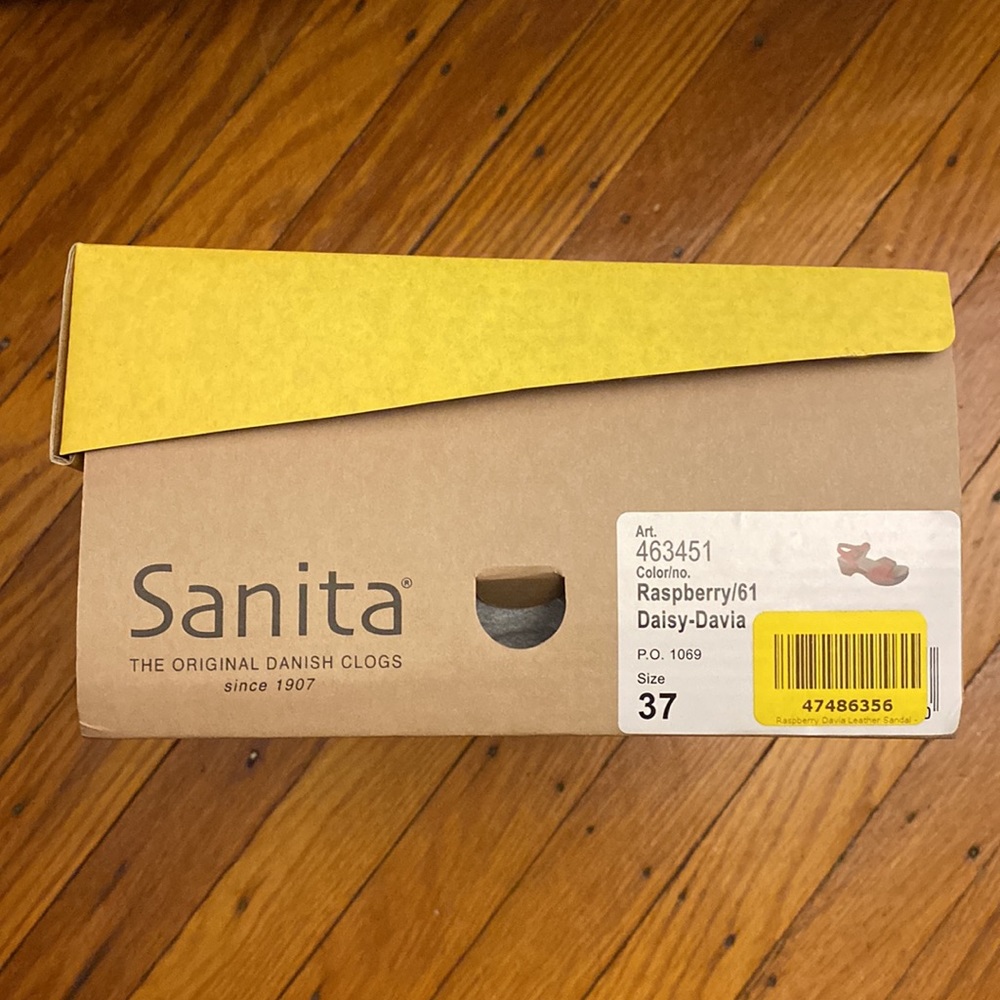 SANITA Leather Sandals <Like New> Size 37 - Picture 6 of 8